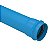 Tubo defofo azul jei dn 100mm corrplastik 6m - Imagem 1