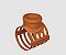 Selim 90° col. Esg 150x100 c/ travas ocre corrplastik - Imagem 1