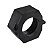 Porca sextavada pp pead p/ tubete dn20 3/4" PRETA polierg - Imagem 1
