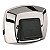 Acabamento DOCOL vd classica chrome/black - Imagem 1