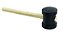 Martelo de borracha Thompson preto 60mm 418 - Imagem 1