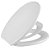 Assento sanitário Astra familiar soft branco - Imagem 1