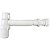 Sifao sanfonado Astra universal copo branco - Imagem 1