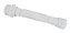 Sifao sanfonado Astra universal compacto branco 52CM - Imagem 1