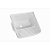 Tanque plastico Astra para lavar roupa 47x43x27 22L - Imagem 1
