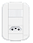 Interruptor Fame simples e tomada pad 2p+t 10a blanc+ - Imagem 1