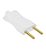 Pino macho Pluzie 14136 2 pinos branco 9309 - Imagem 1