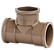 TEE KRONA MARROM LLR 25MM X 1/2 - Imagem 1