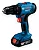 Parafusadeira impacto 1/2" 18V GSB183 carregador bivolt e bateria GSB183LI Bosch - Imagem 1