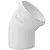 Cotovelo FORTLEV 45° esgoto 100mm PACOTE C/10 - Imagem 1