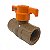 registro KRONA esfera pvc KRONA rosca/ROSCA (b)3/4" 552 COF - Imagem 1