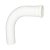 Curva plastilit 90° branca esgoto longa 100mm - Imagem 1