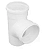 Tee plastilit 90° esgoto 50mm - Imagem 1