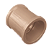 Luva akato marrom soldavel 40mm - Imagem 1