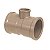 Tee KRONA LL soldavel c/ reducao 50mm x 25mm pct c/ 10un - Imagem 1