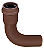 Cotovelo 90 pba sem anel fibrado dn 100\110m kbo - Imagem 1