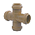 Cruzeta je pba fibrada - dn/de 100/110mm kbo - Imagem 1