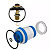 Pistao nova flux (pistao nova flux) reparo valvula tigre 57824 - Imagem 1