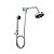 Kit acqua DECA plus c/ flexivel PVC-CR ( 1990.C.STD.KIT.N ) - Imagem 1