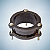 Junta ferro fundido ductil gibault 200\200mm - Imagem 1