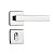 Fechadura SOPRANO icaroway reta externa cromado ROS24 (40X53 PY53) - Imagem 1
