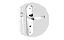 Fechadura SOPRANO pali reta ban cromado (40X53) - Imagem 1