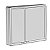 Armario ASTRA Plastico com Perfil Al.Sobr54x45x11,3 - Imagem 1