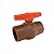 Registro Esfera Pvc Viqua 3/4" Rosca Rosca 1030202 - Imagem 1