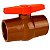Registro esfera pvc viqua 20mm soldavel - Imagem 1