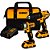 Kit Furadeira e Parafusadeira de Impacto com Parafusadeira de Impacto Dewalt Modelo DCK276D2-B3 com 2 Baterias 20V 1 Car - Imagem 1