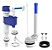 Kit para Caixa Acoplada - Entrada Master Flux e Saida Convencional Superior -Censi - Imagem 1