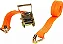 Cinta com catraca para amarracao de cargas 4,5m - 1,5T  35mm -ROBUSTEC - Imagem 2