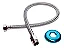 Engate Flexivel de Aco Inoxidavel - Macho x Femea 1/2" x 40 cm -Censi - Imagem 1