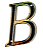 Numero Residencial Letra  - B ANNLUX - Imagem 1