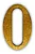 Numero P/apartamento PVC 0 ANNLUX - Imagem 1