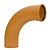 Curva Pvc Ocre Pb Je 11o 15 - Dn 150mm ocrekbo - Imagem 1