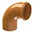 Curva Pvc Ocre Pb Je 90o - Dn 250mm Ocrekbo - Imagem 1