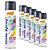 Tinta spray CINZA MEDIO 400ml mundial prime toolcolor  fardo c/6 - Imagem 1