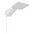 Ducha quadratta eletronica zagonel 127V 5500W BRANCO - Imagem 1