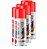 Tinta spray 400ML Toolcolor ug vermelho Fardo C/ 06 Un - Imagem 1