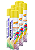 Tinta spray 400ml mundial prime ug amarelo bandeira fardo c/ 06un - Imagem 1