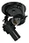 Spot Aletado Alum B2 Preto E-27 ANNLUX - Imagem 1