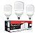 Lâmpada led bulbo AVANT 20w 6500k pack3 - Imagem 1
