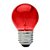 Lampada bolinha BRASFORT sortida vermelha 7w e27 220v 8477 C/10 - Imagem 1