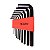 jogo de chave allen curta MTX 1,5-10mm 9PCS - Imagem 1