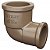 Joelho FORTLEV 90 reducao sold 25x20mm pacote c/20 - Imagem 1