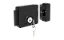 Fechadura SOPRANO eletrica 12v bipartido py dir/esq preto - Imagem 1
