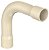 Curva plastilit 90° branca esgoto longa 40mm PACOTE C/10 - Imagem 1