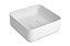 cuba quadrada DECA de apoio 30 cm branco - Imagem 1