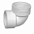 Cotovelo TIGRE 90 c/ rosca 1'' cb * - Imagem 1